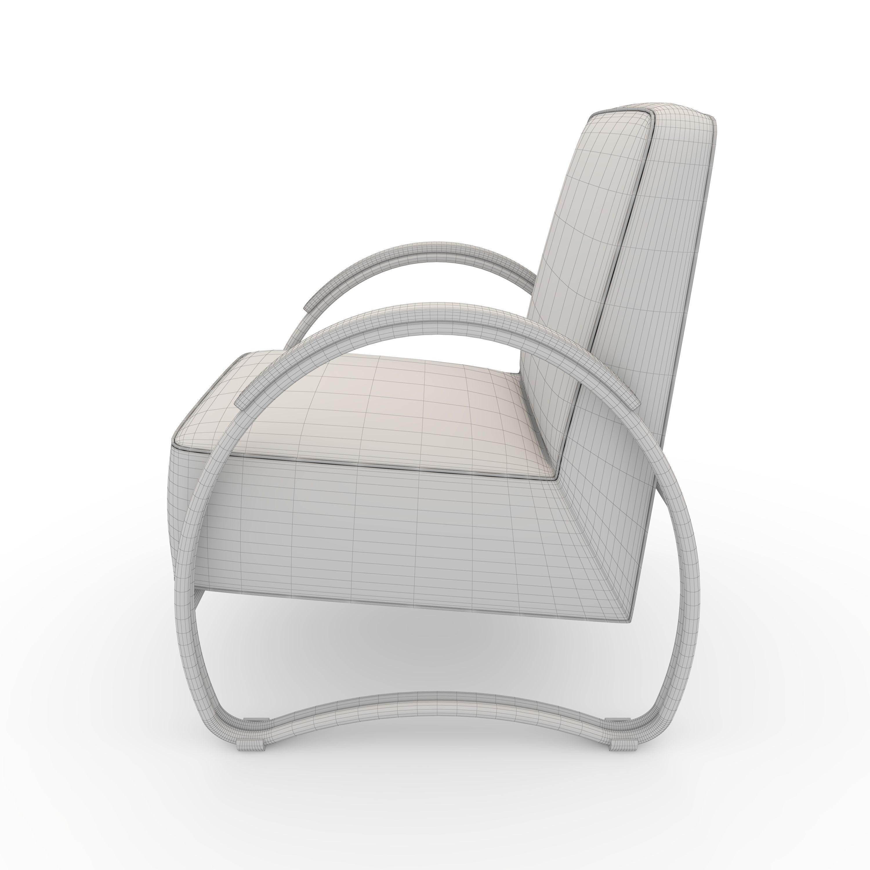 Armchair 51 3D model_5