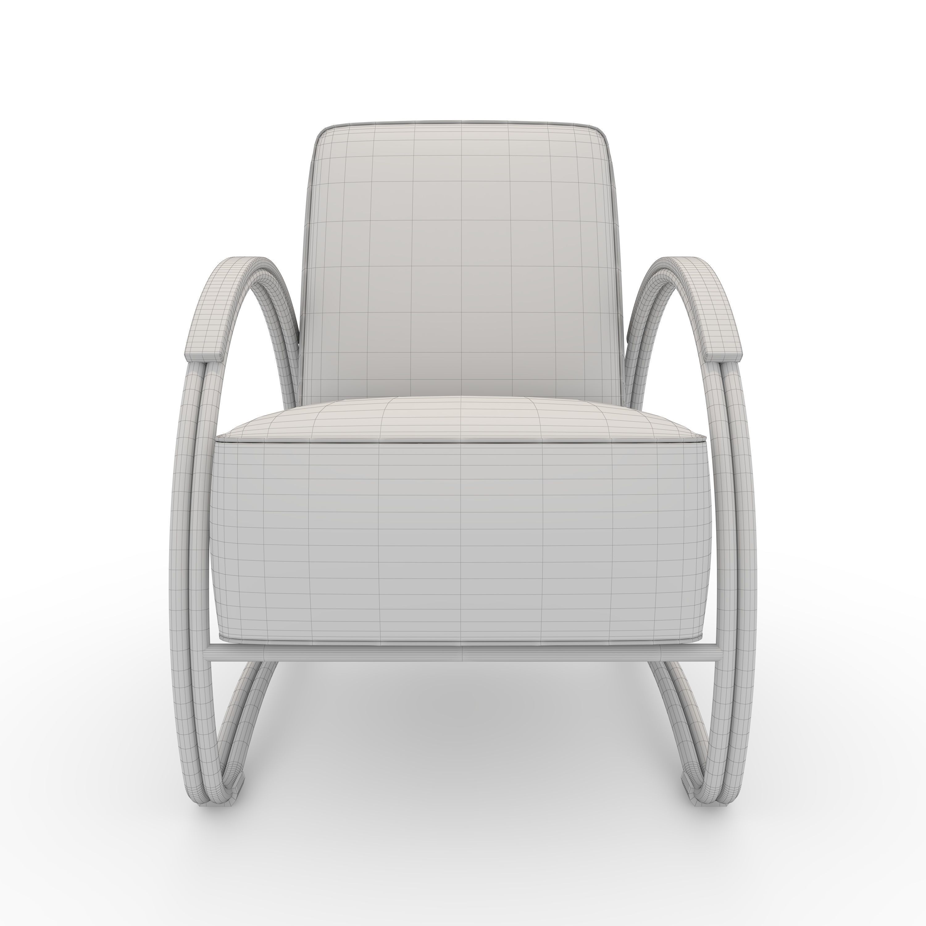 Armchair 51 3D model_11