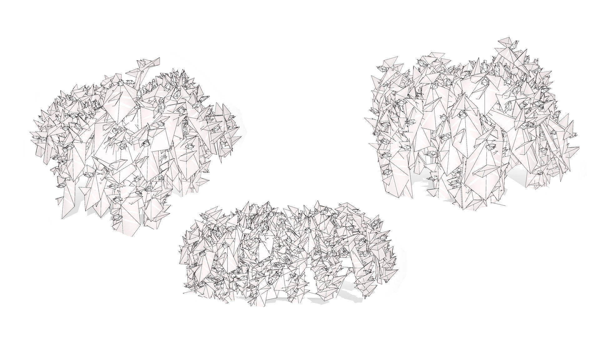 Lotus Vine 3D Model Low-poly 3D model_10