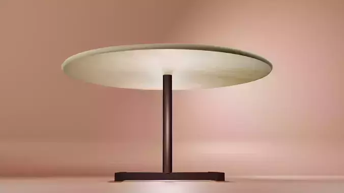 3D round table design 3D model