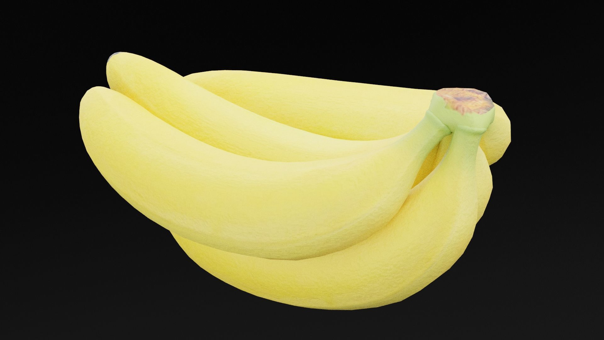 Bananas Bundle Low-poly 3D model_3