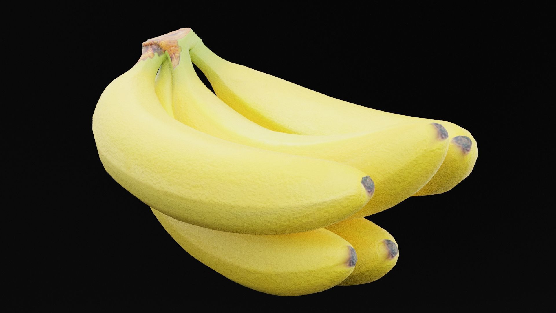 Bananas Bundle Low-poly 3D model_2