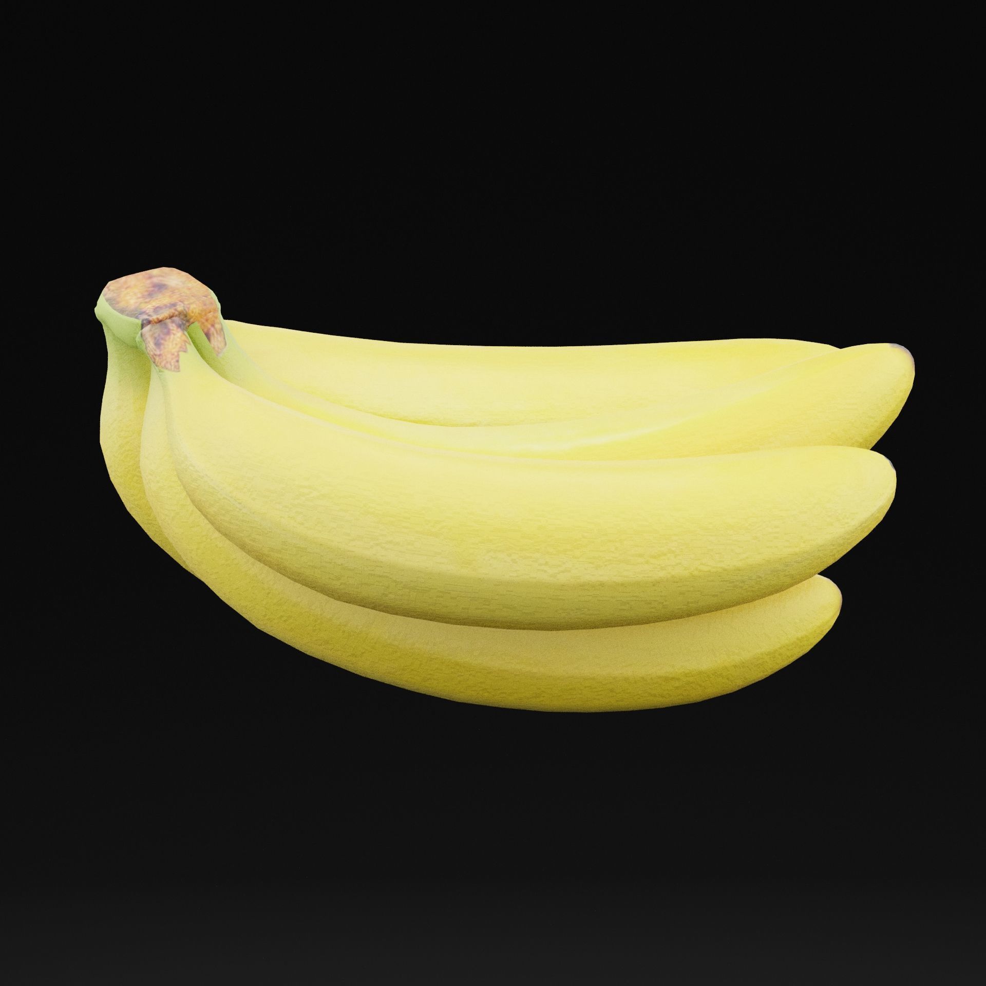 Bananas Bundle Low-poly 3D model_6