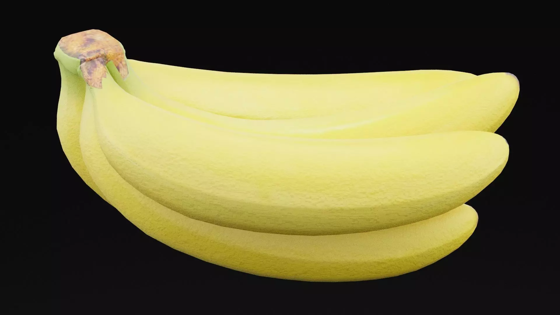 Bananas Bundle Low-poly 3D model_0