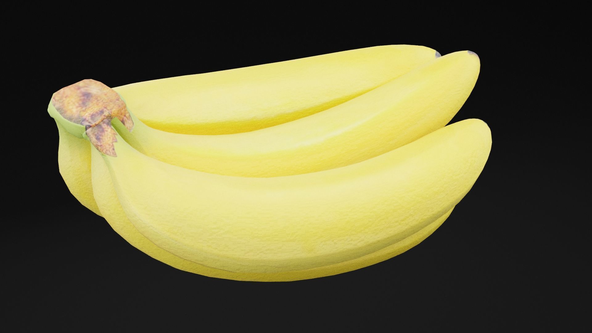 Bananas Bundle Low-poly 3D model_5