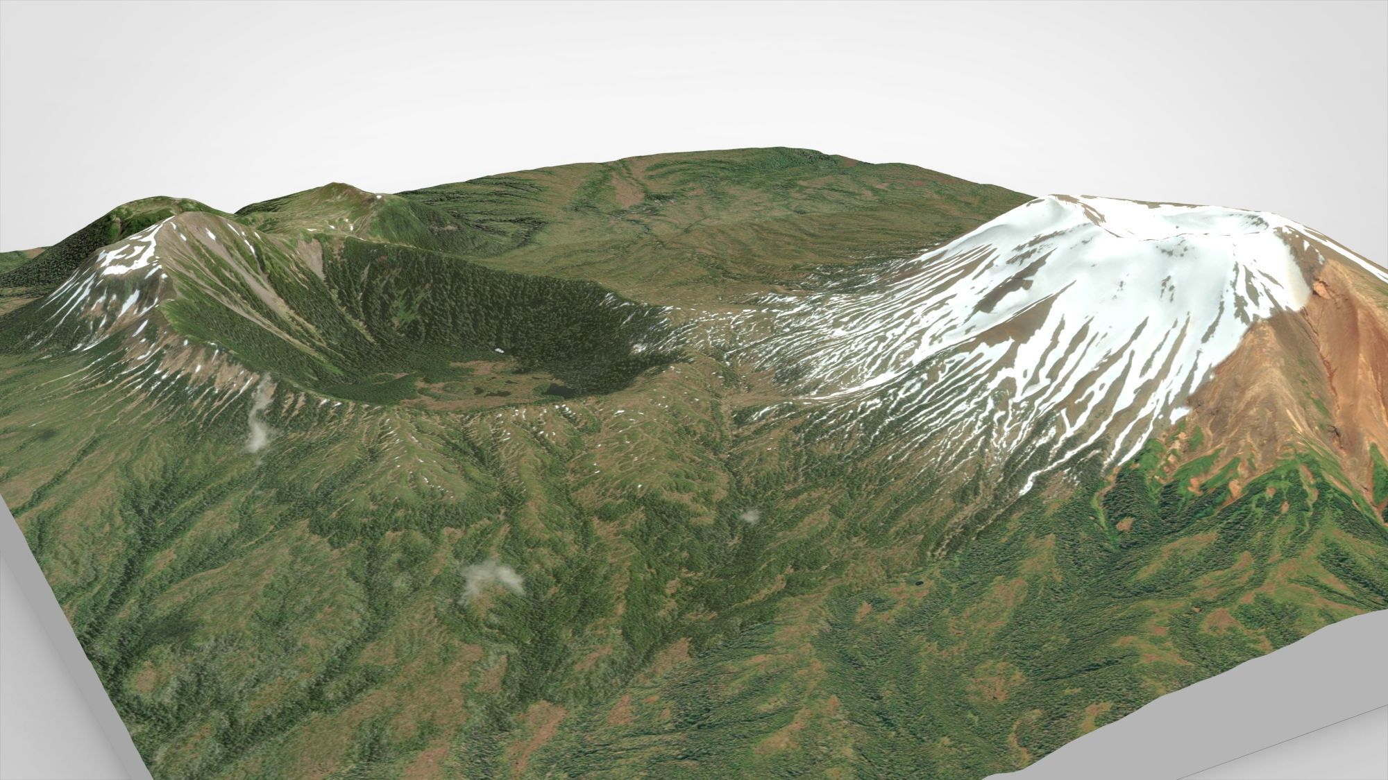 Mount Edgecumbe Kruzof Island Alaska 3D model_7