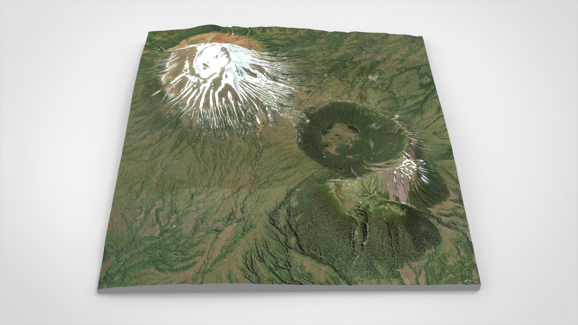 Mount Edgecumbe Kruzof Island Alaska 3D model_6