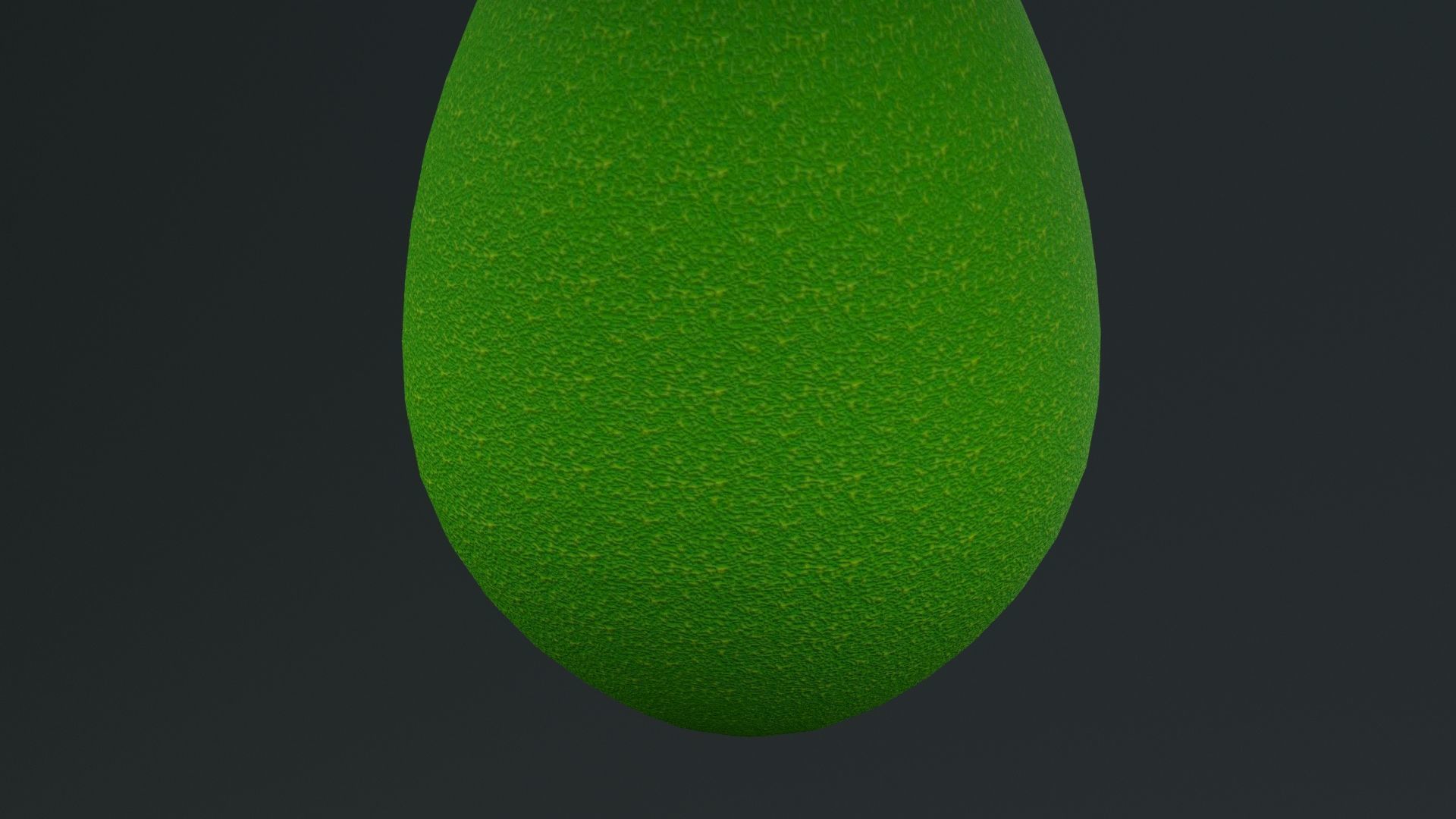 Avocado Fruit Low-poly 3D model_3