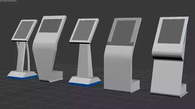 Touchscreen kiosk designs