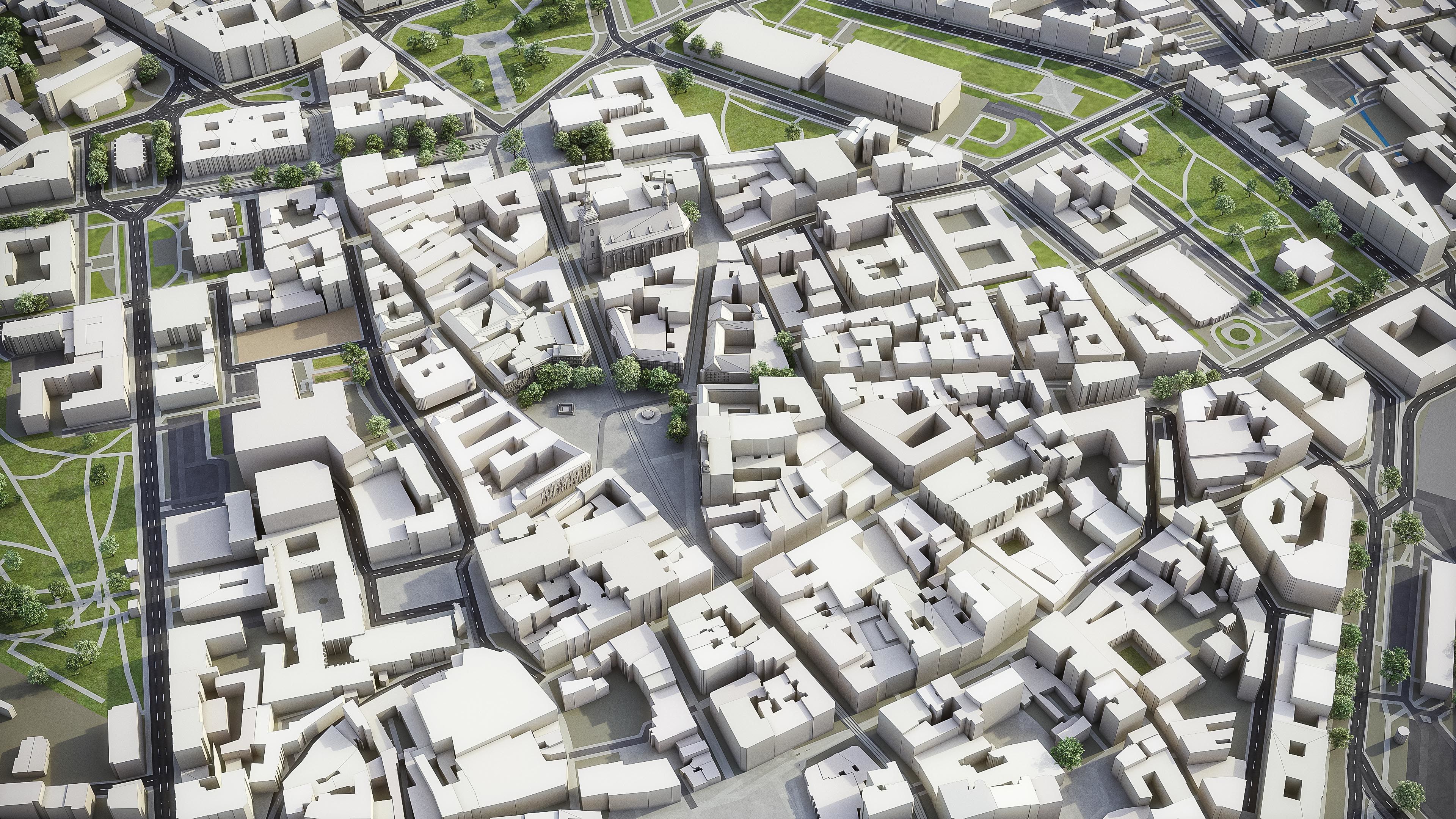 Brno - City 3D Model Low-poly 3D model_7