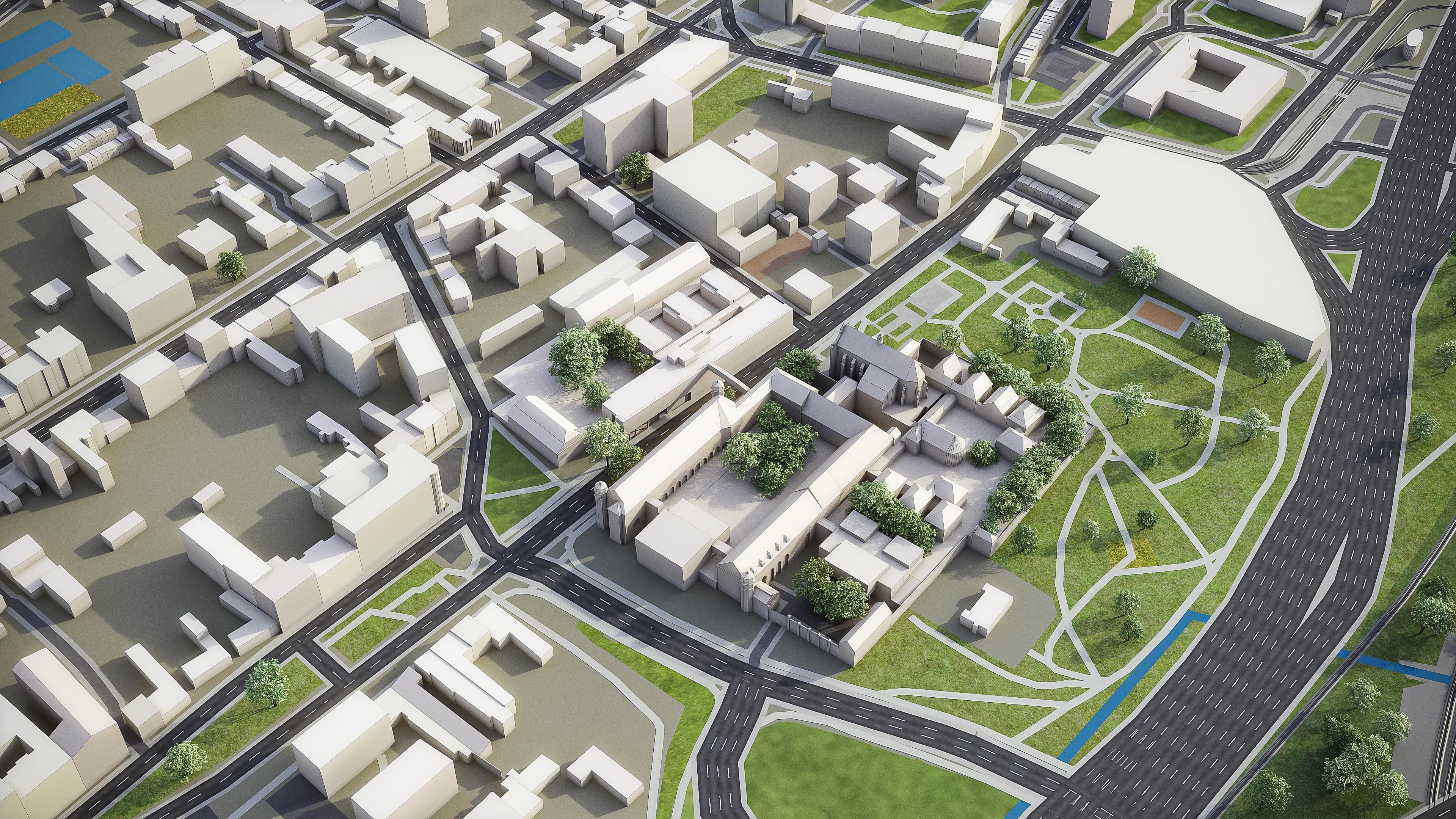 Brno - City 3D Model Low-poly 3D model_22