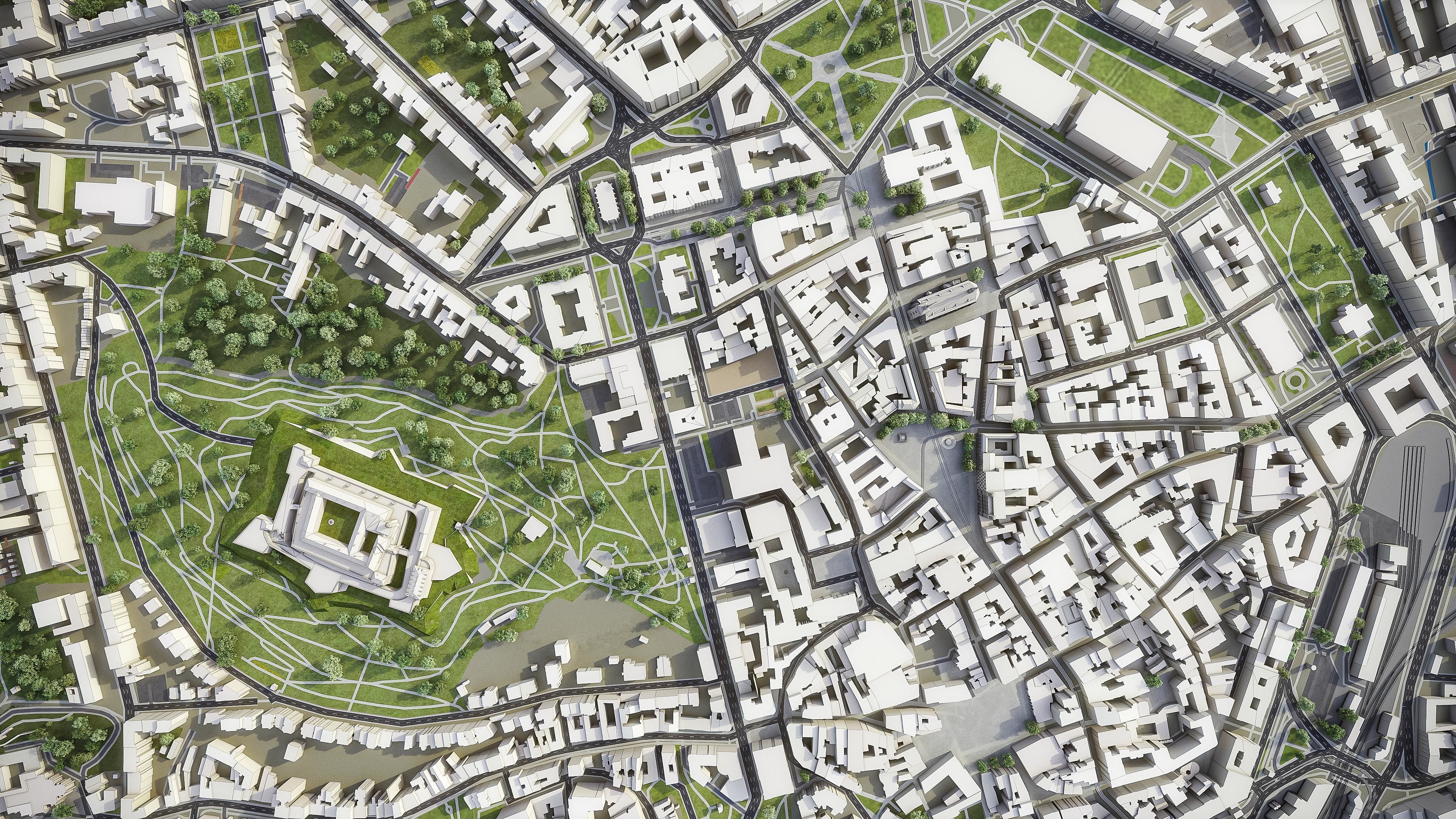 Brno - City 3D Model Low-poly 3D model_19