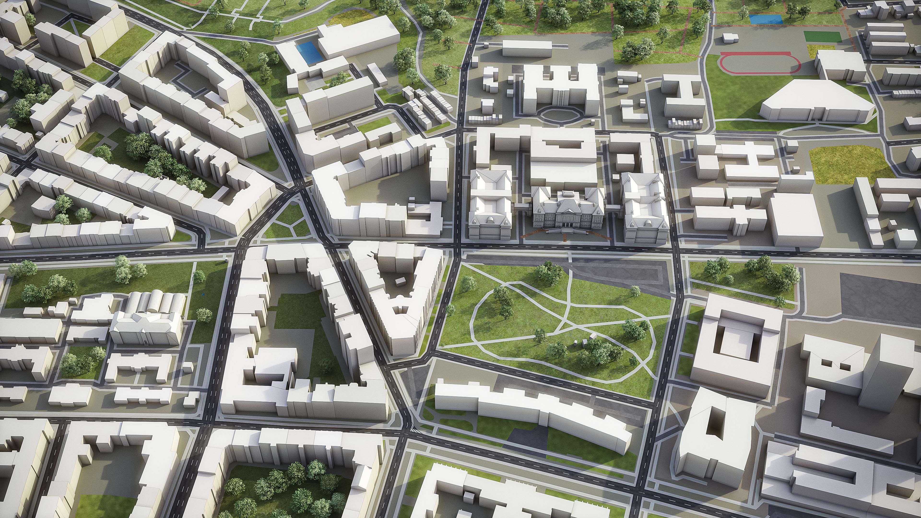 Brno - City 3D Model Low-poly 3D model_24