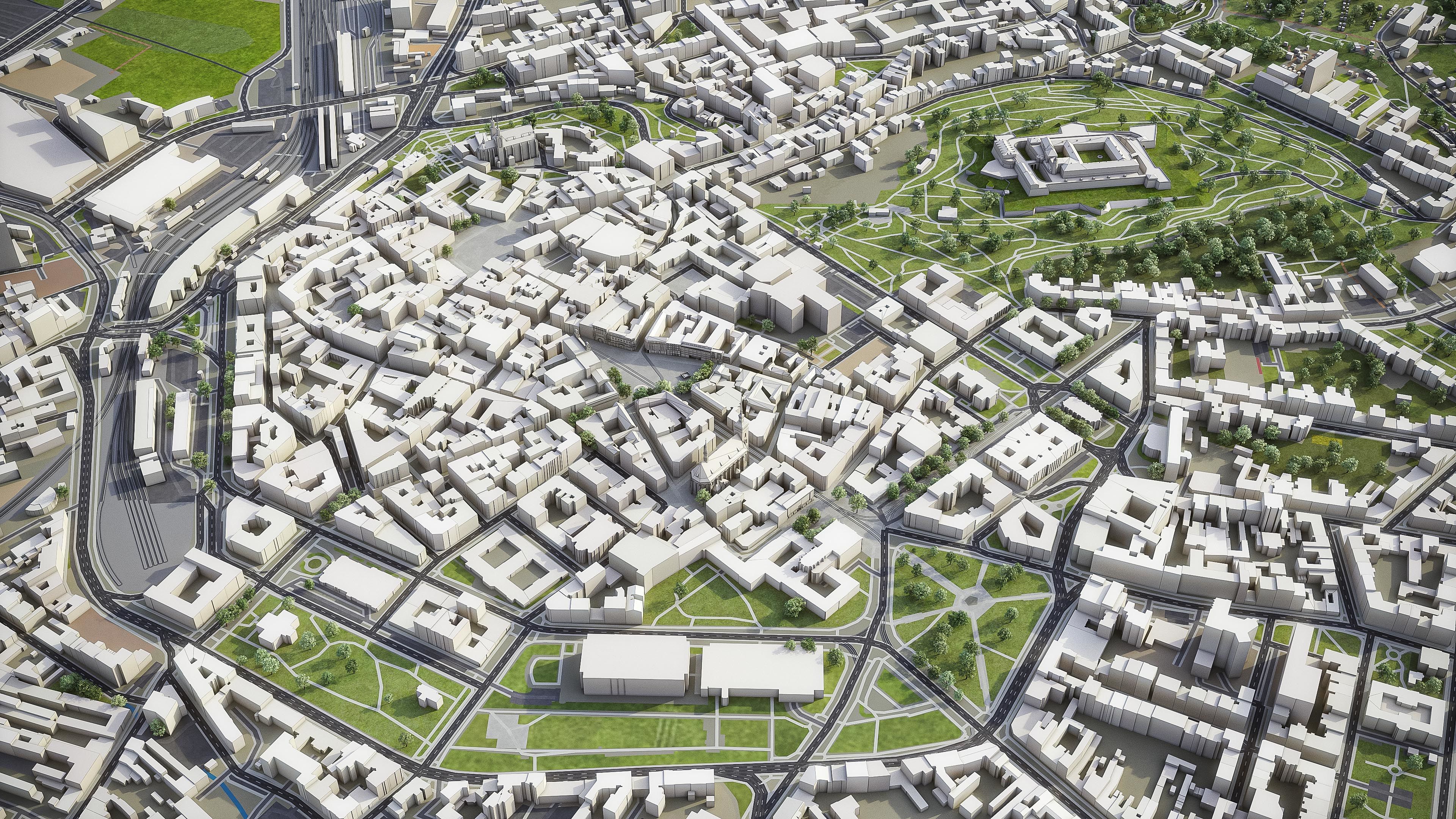 Brno - City 3D Model Low-poly 3D model_10