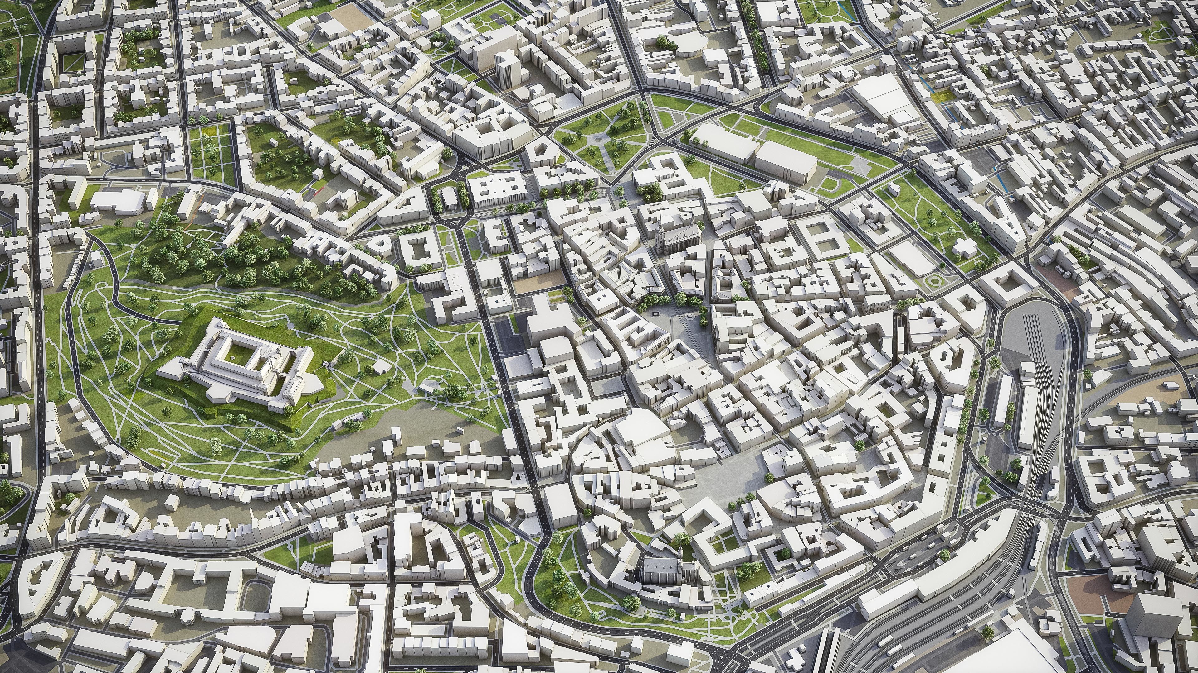 Brno - City 3D Model Low-poly 3D model_6