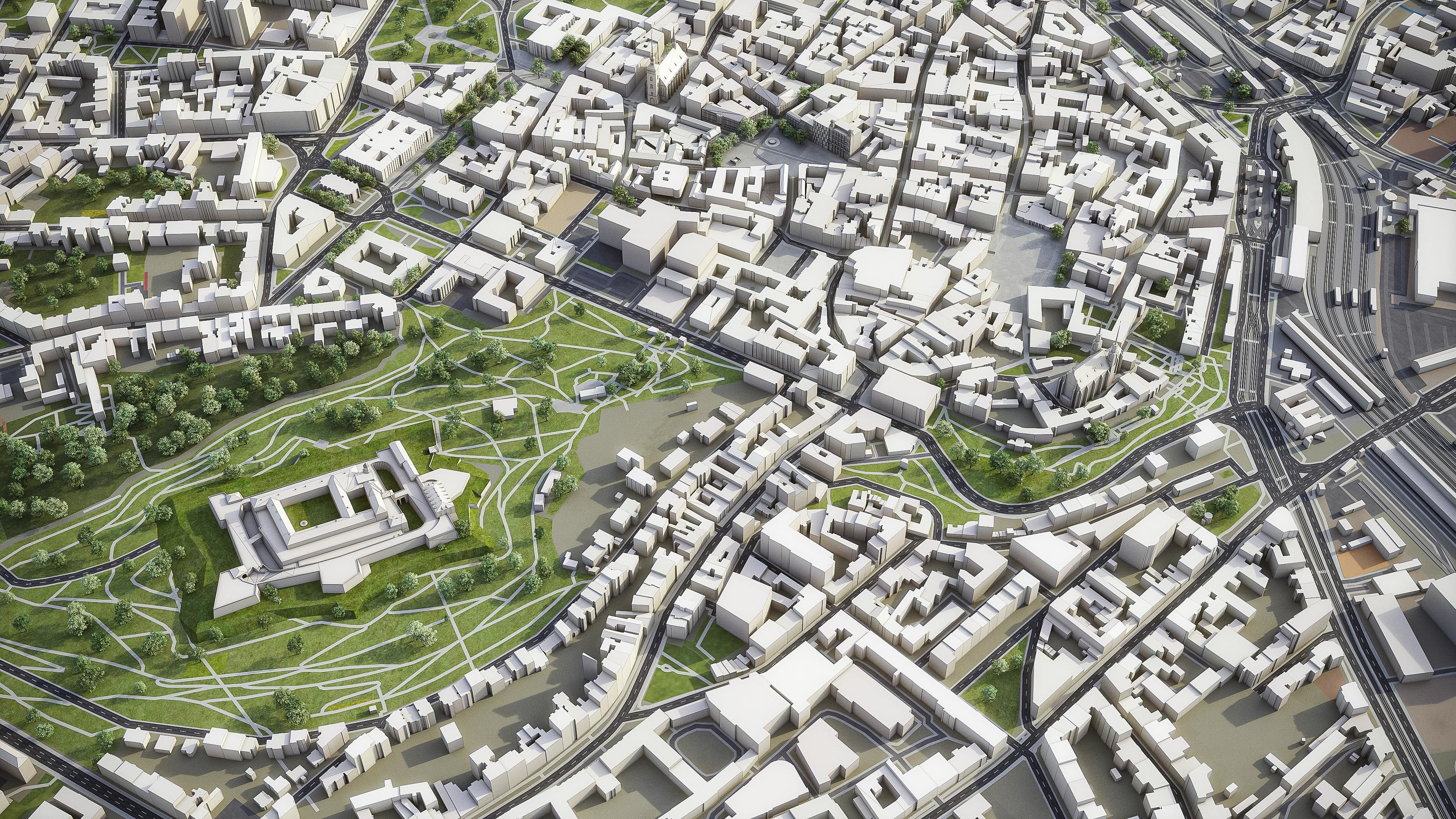 Brno - City 3D Model Low-poly 3D model_8