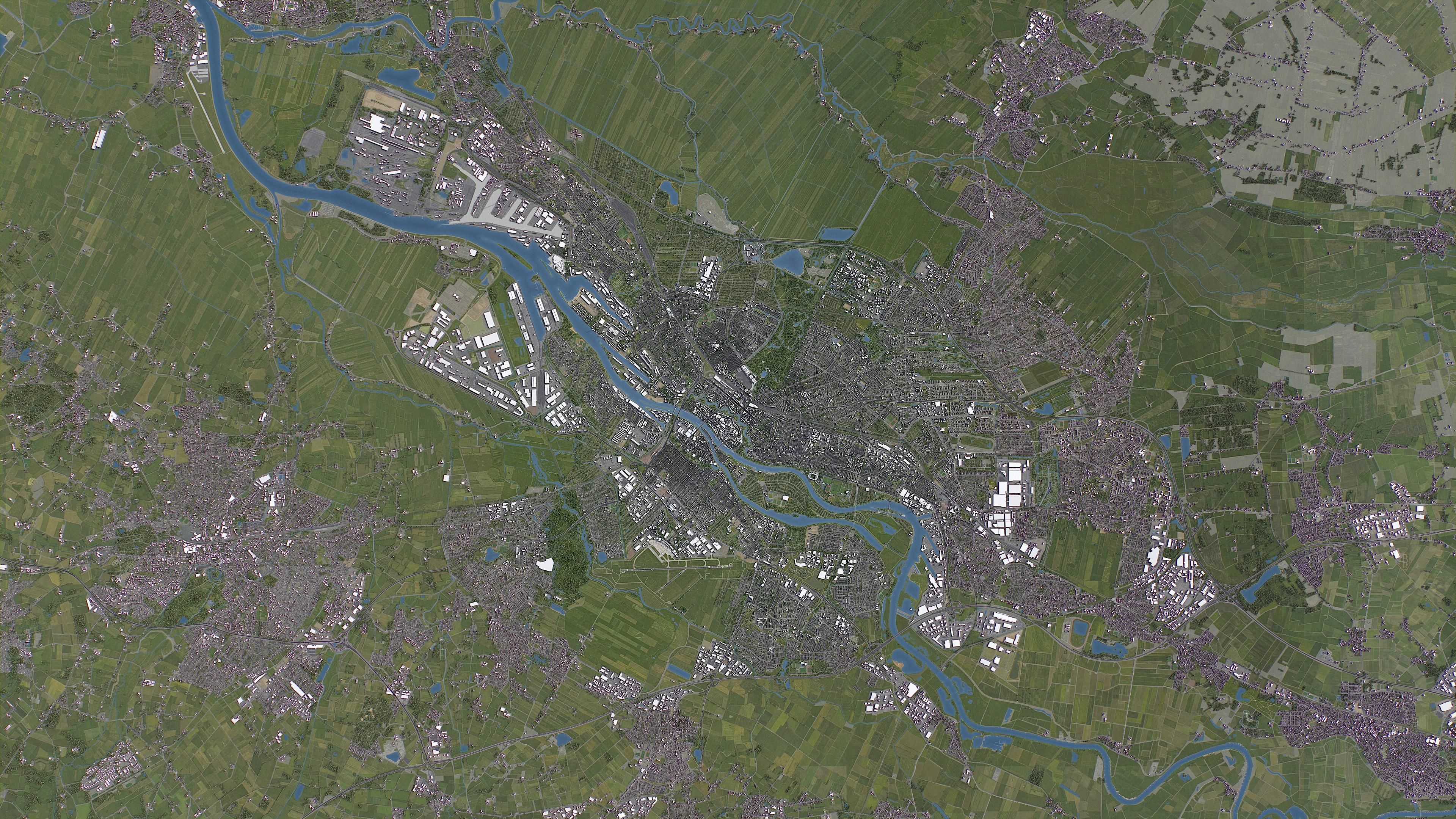 Bremen - City 3D Model Low-poly 3D model_16