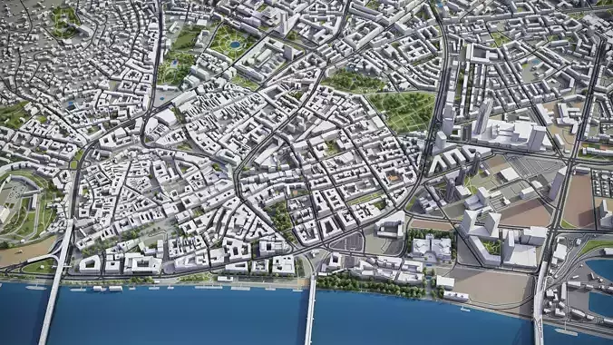 Bratislava - City 3D Model