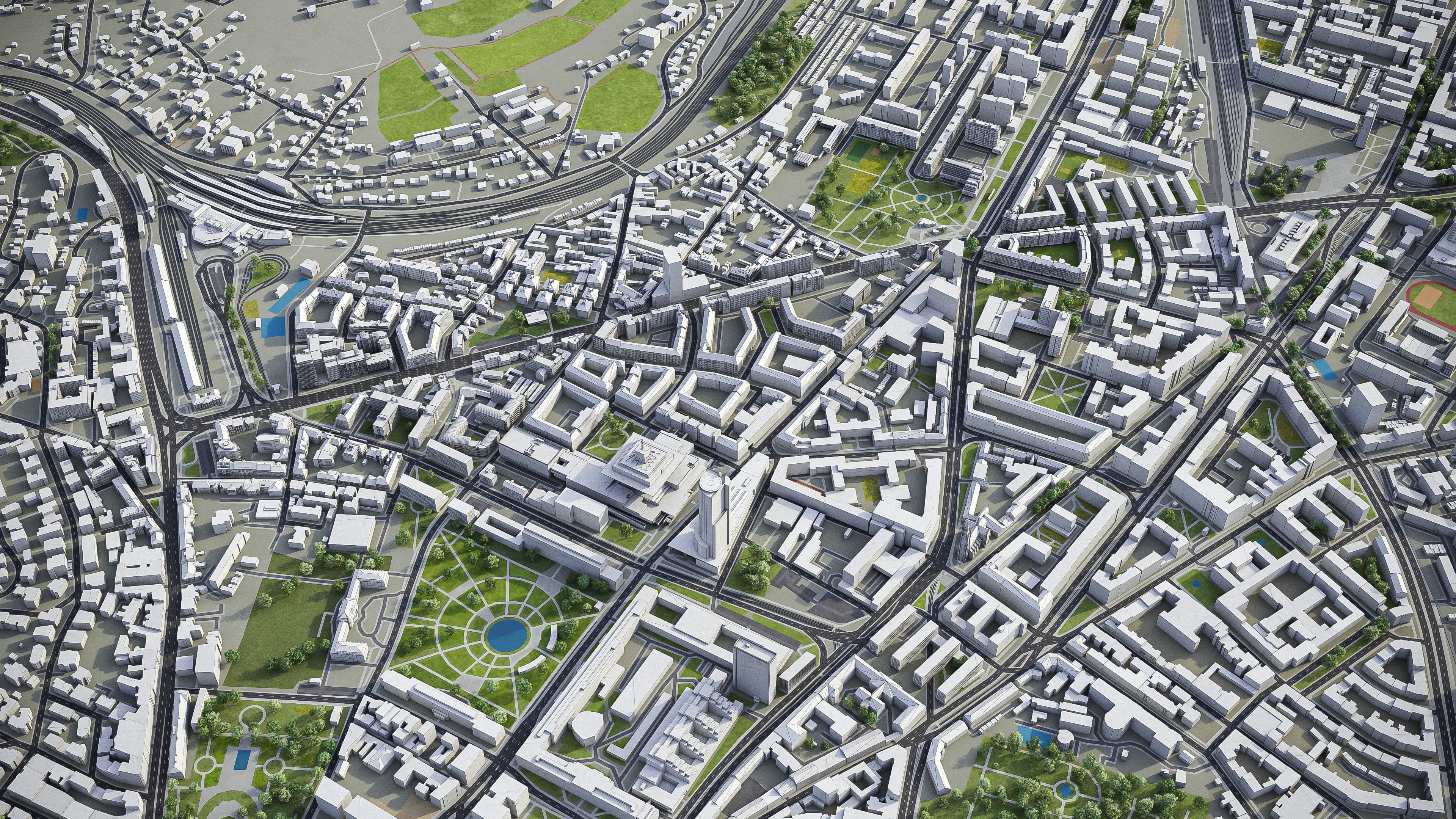 Bratislava - City 3D Model Low-poly 3D model_12