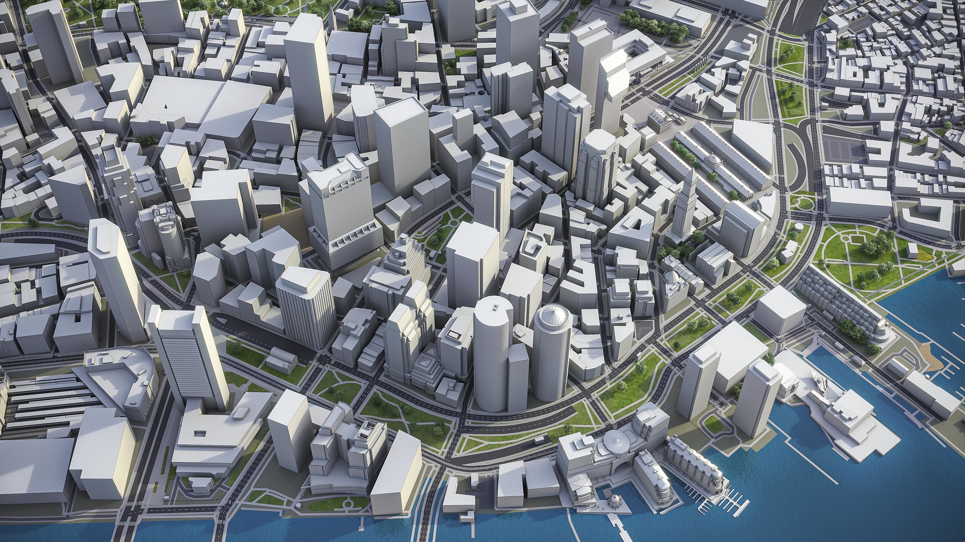 Boston - City 3D Model Low-poly 3D model_31