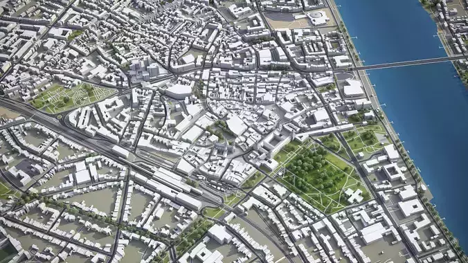 Bonn - City 3D Model