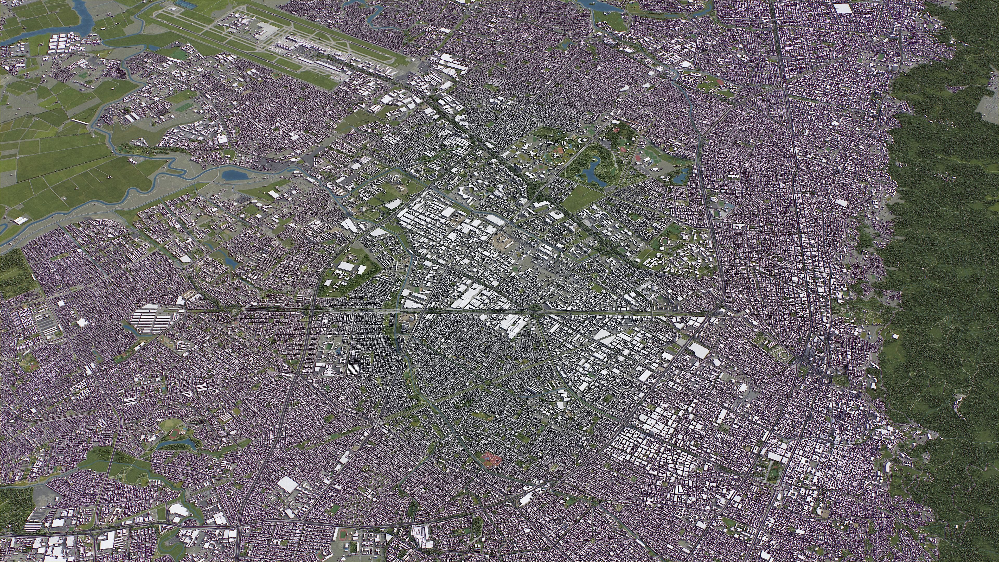 Bogota - City 3D Model Low-poly 3D model_17