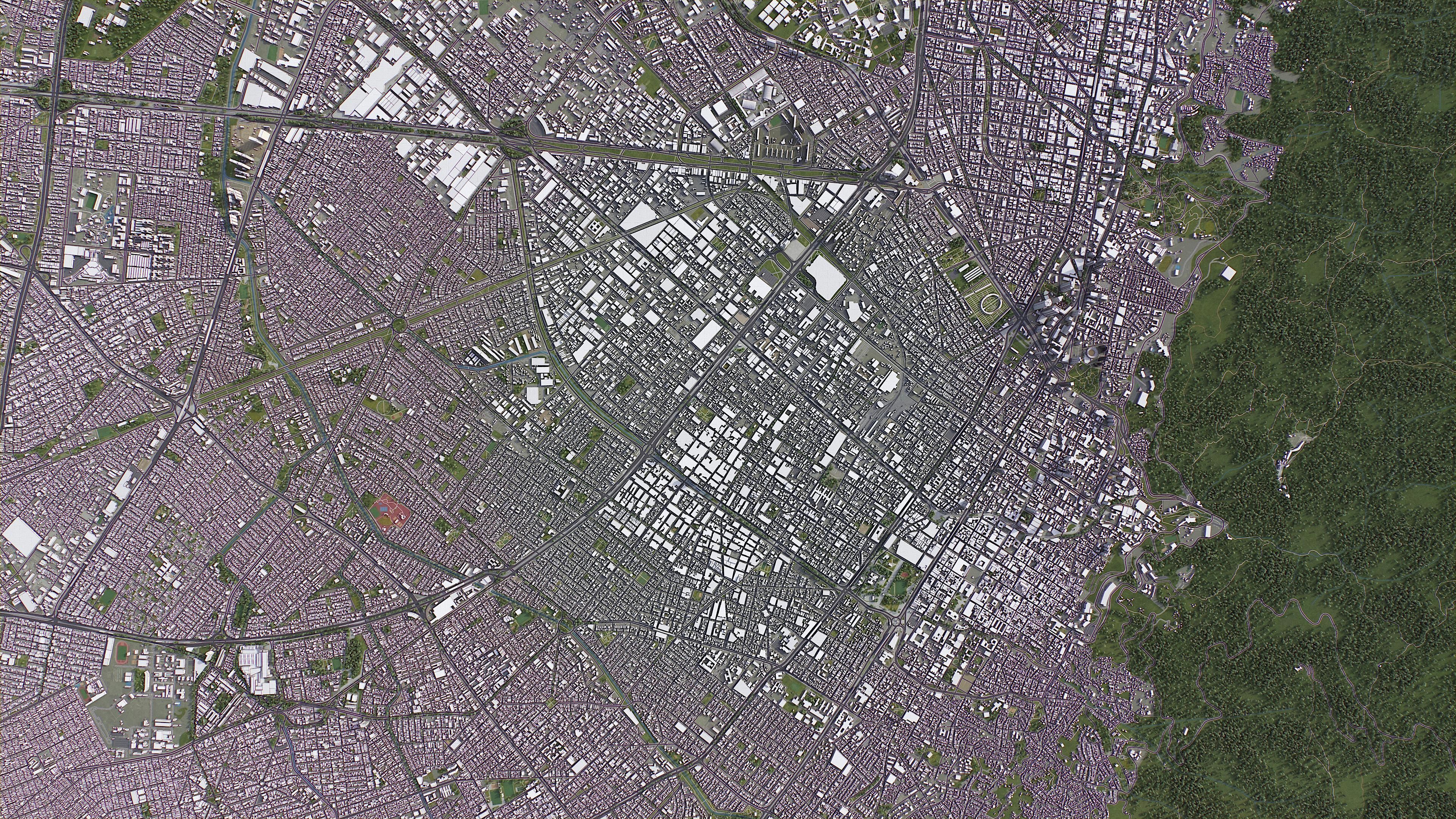 Bogota - City 3D Model Low-poly 3D model_22