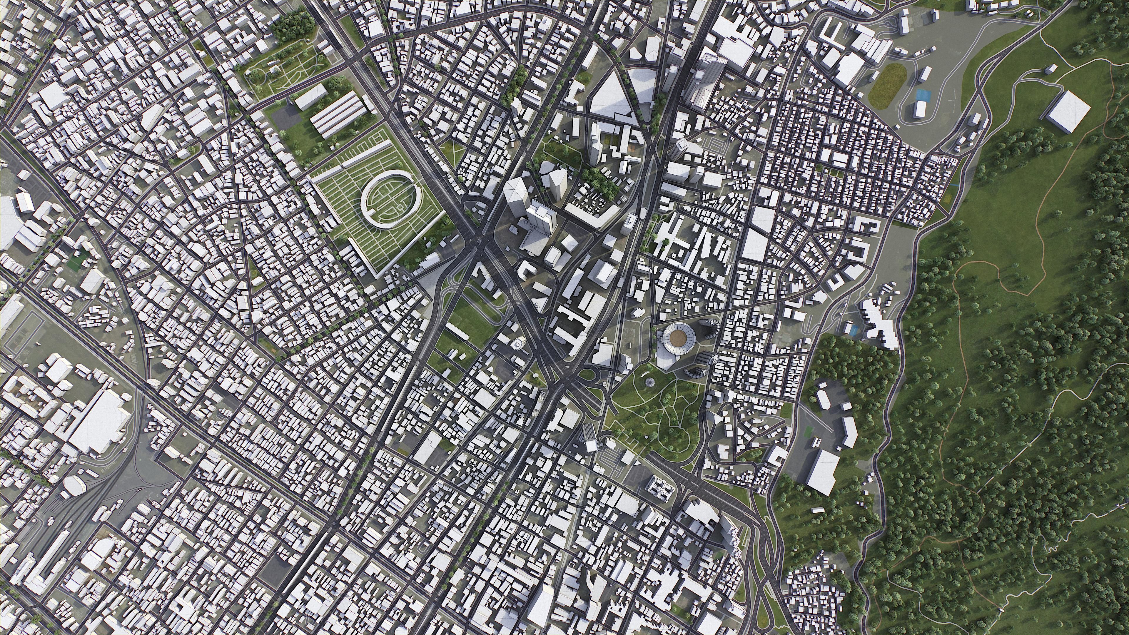 Bogota - City 3D Model Low-poly 3D model_5