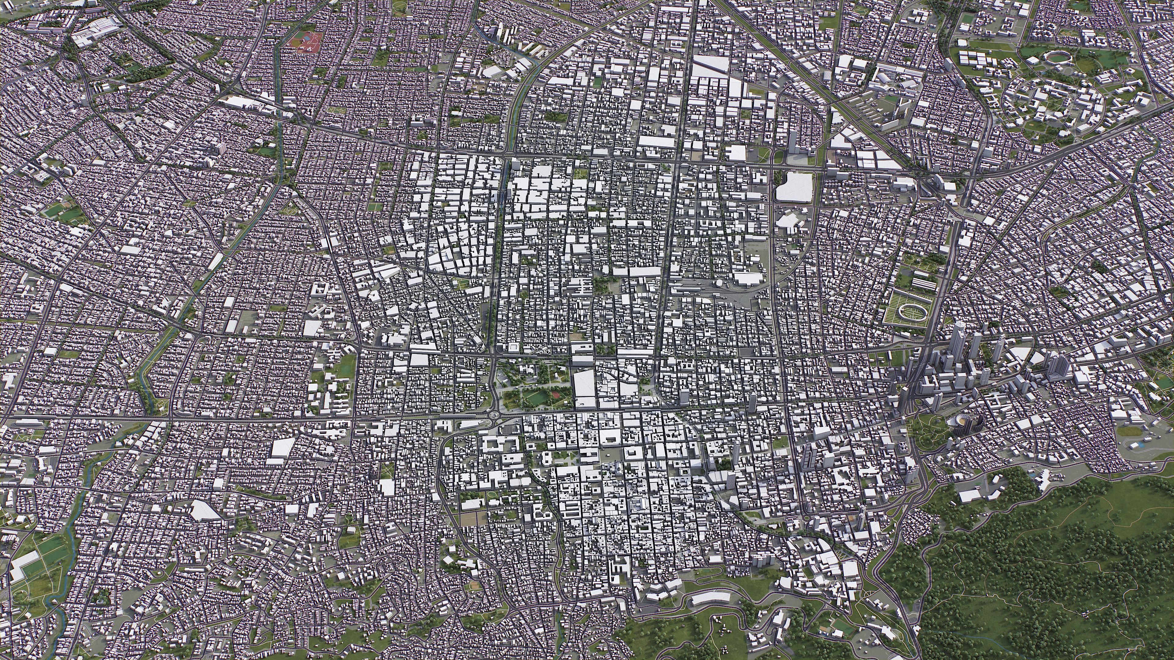 Bogota - City 3D Model Low-poly 3D model_16