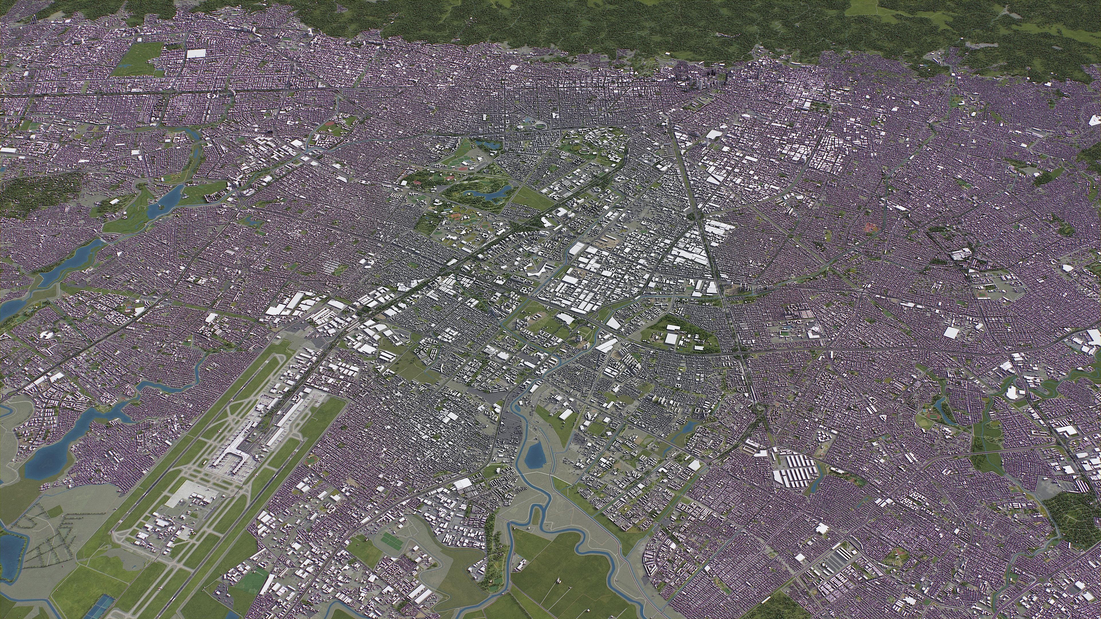 Bogota - City 3D Model Low-poly 3D model_18