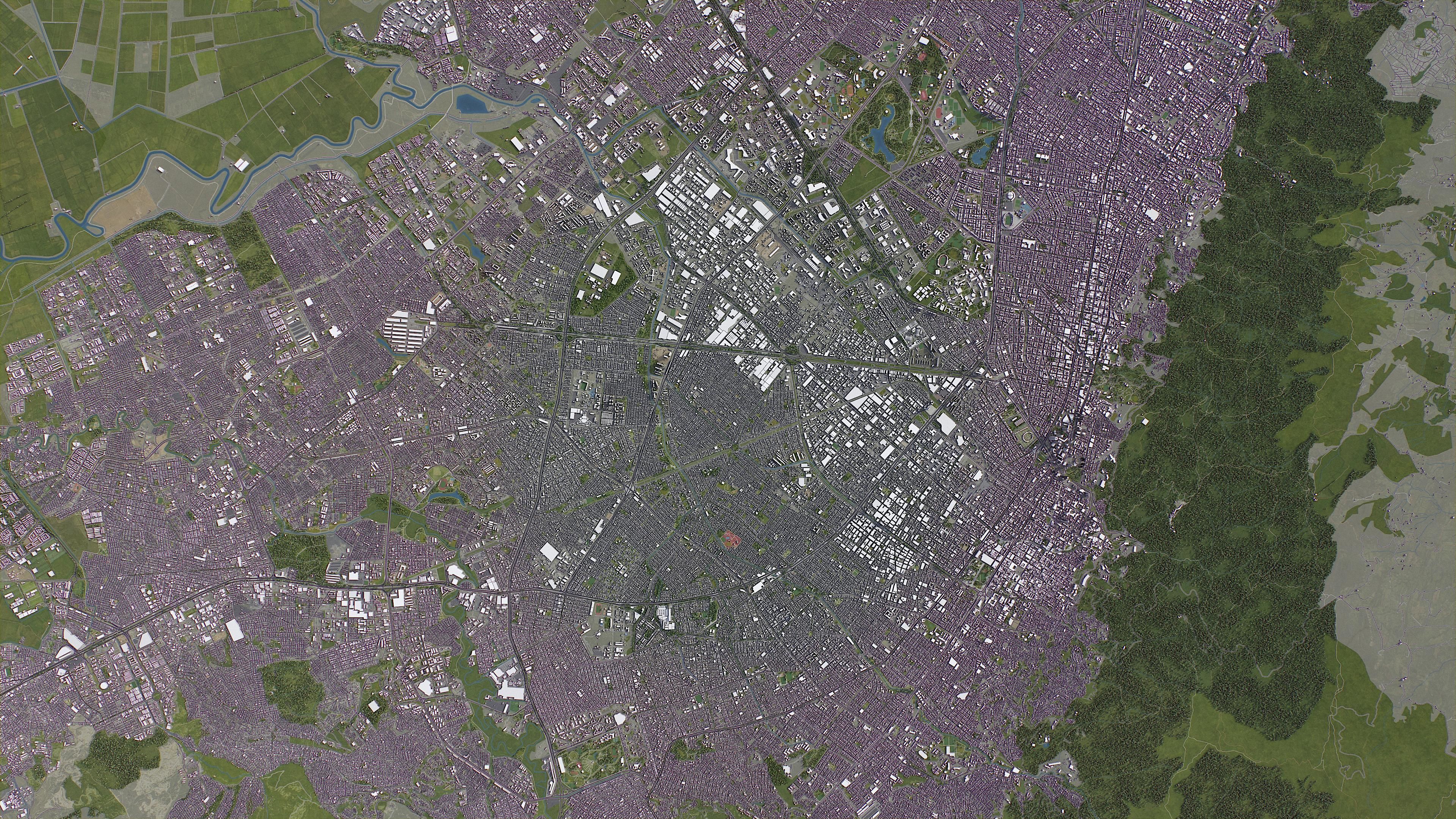 Bogota - City 3D Model Low-poly 3D model_23