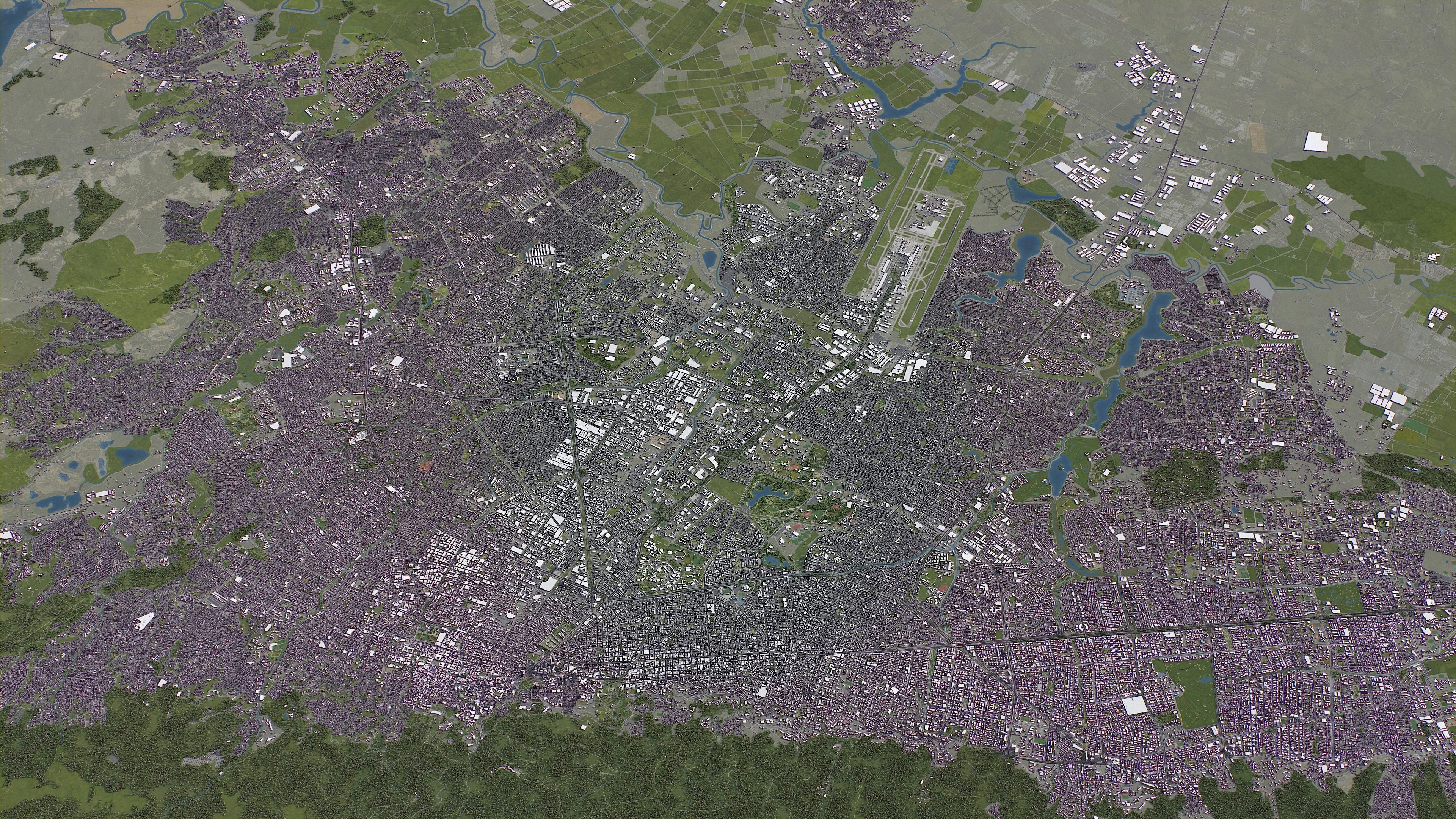 Bogota - City 3D Model Low-poly 3D model_20