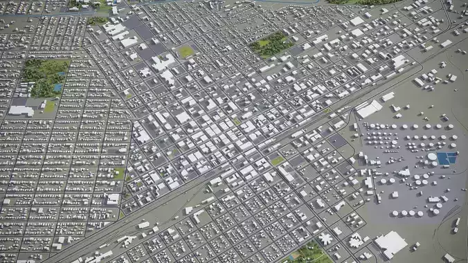Billings - City 3D Model