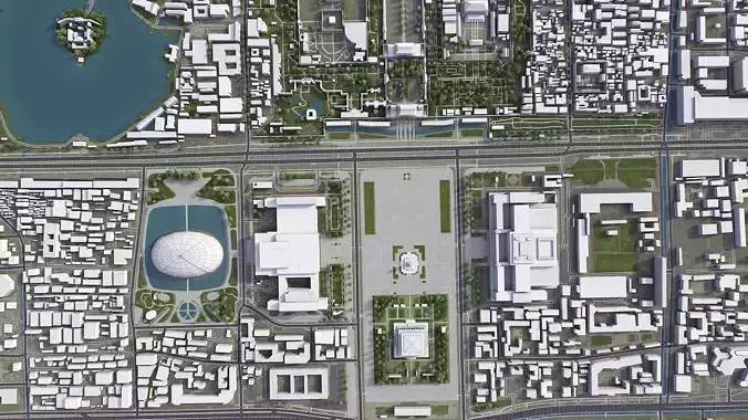Beijing - City 3D Model