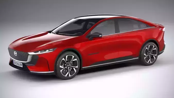 Mazda 6e 2026 3D model
