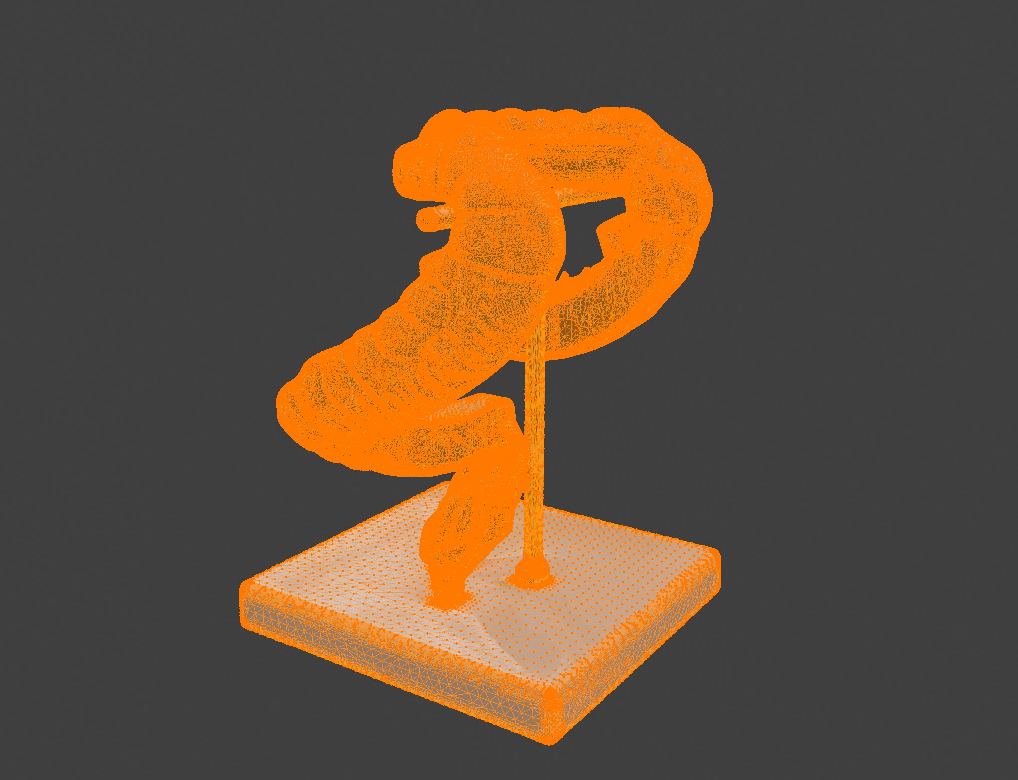  3D Model fo Intestinal Diseases 3D print model_11