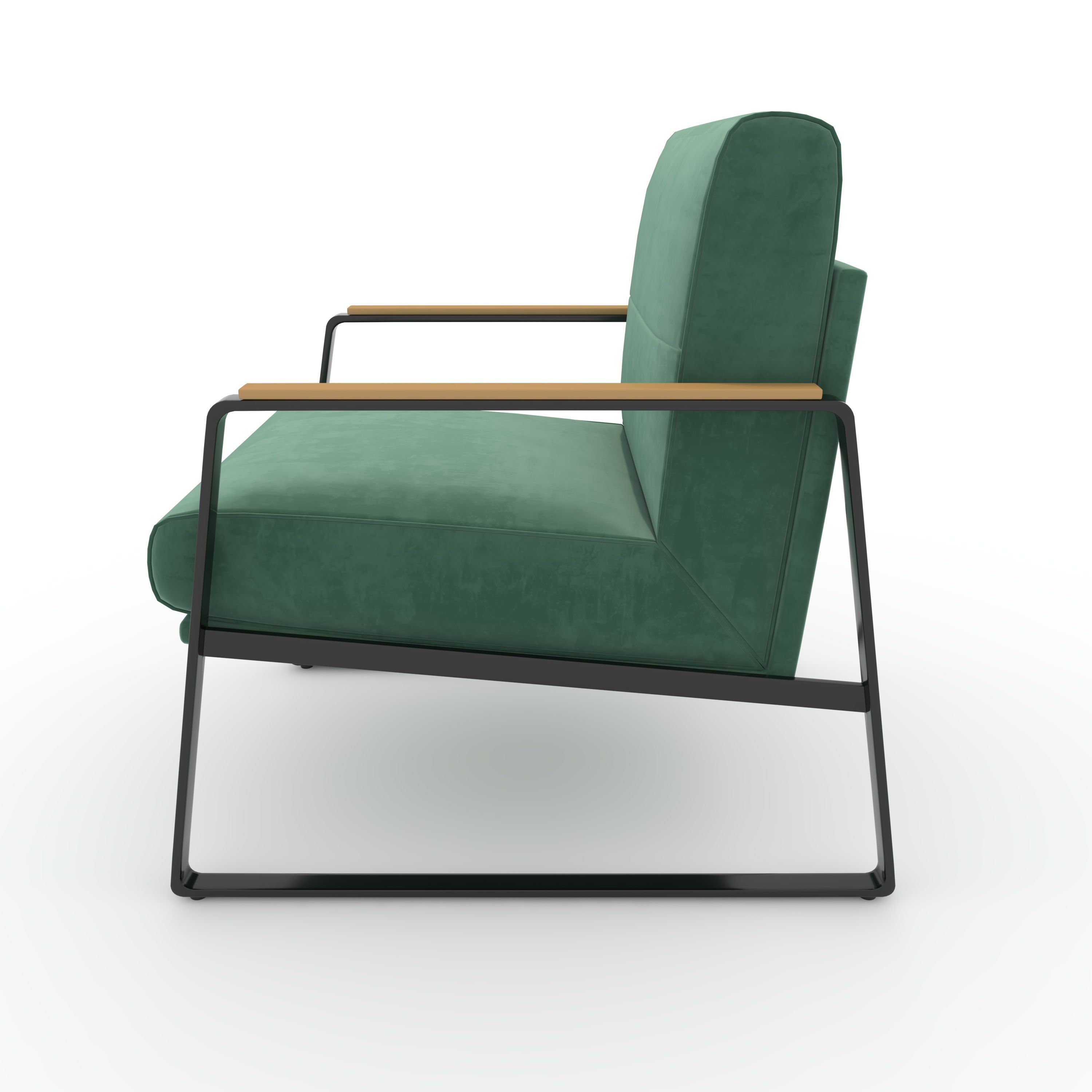Armchair 52 3D model_4