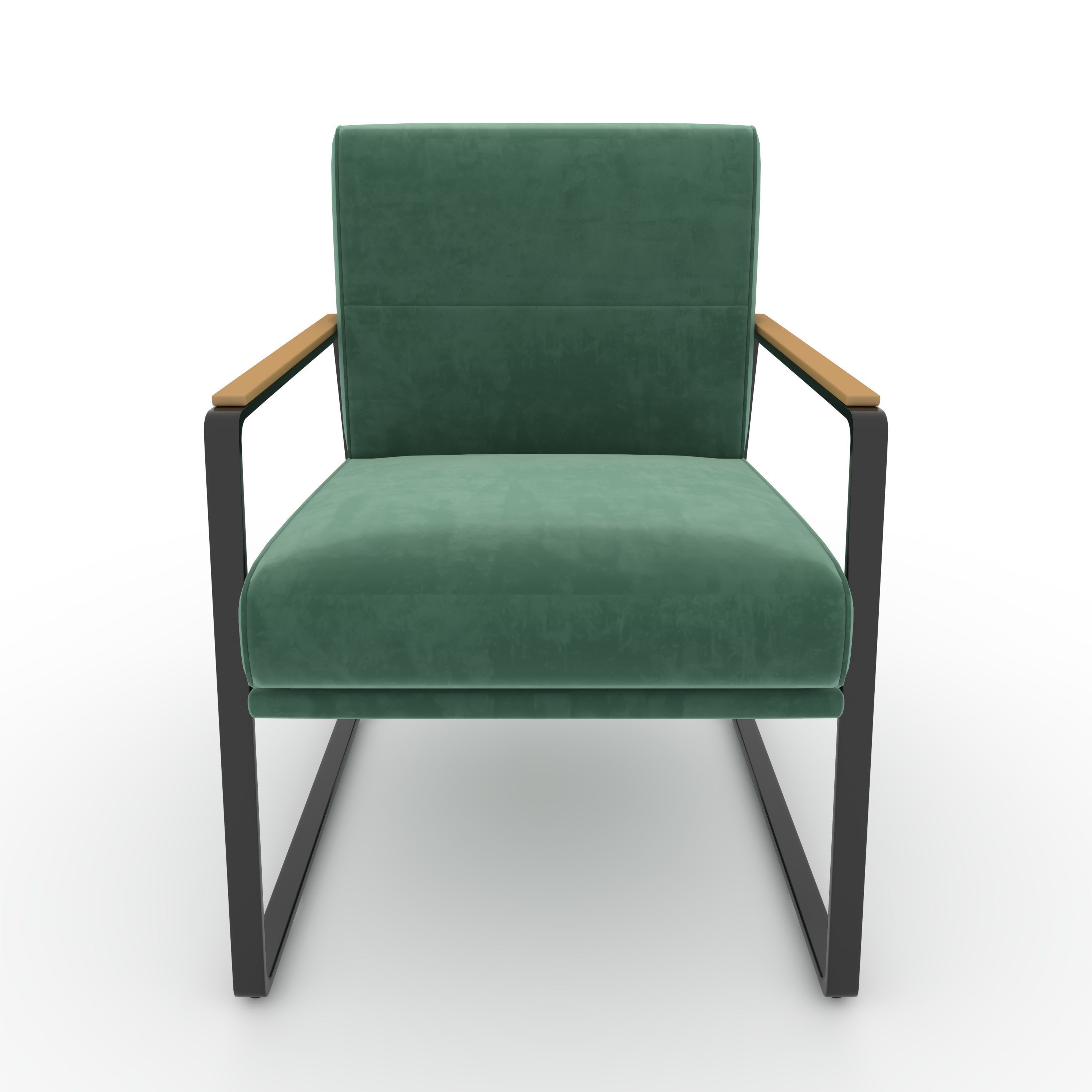 Armchair 52 3D model_2