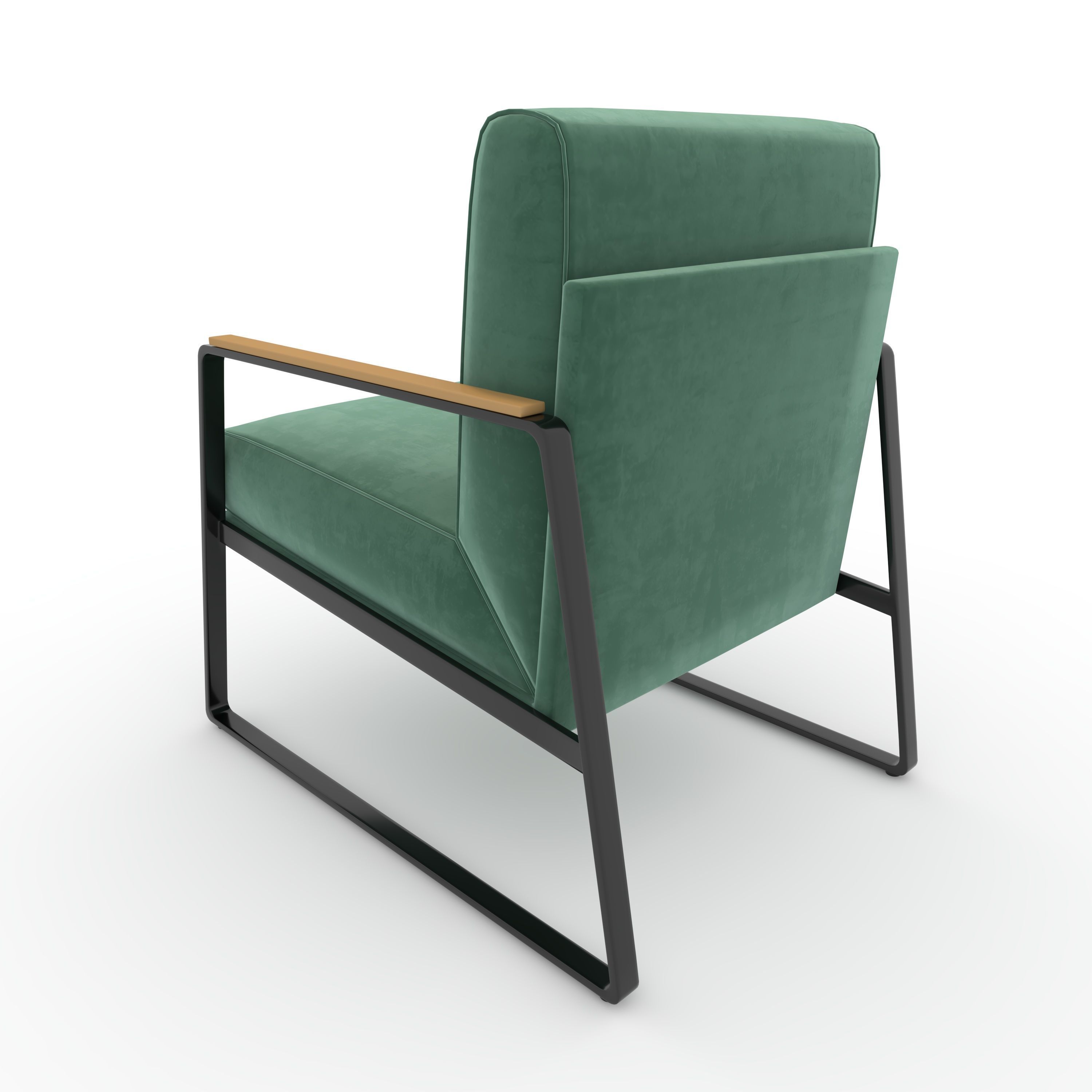 Armchair 52 3D model_6