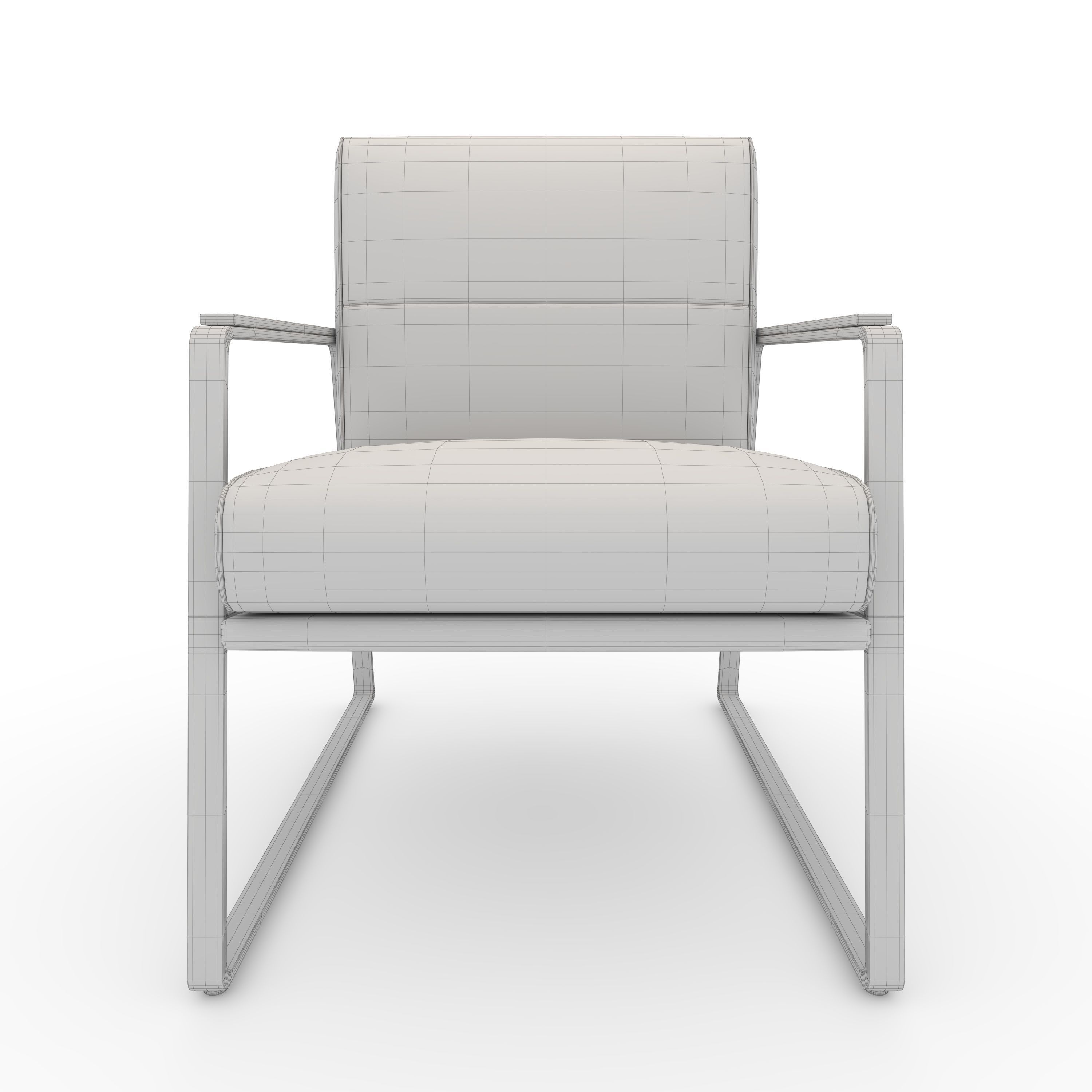Armchair 52 3D model_11