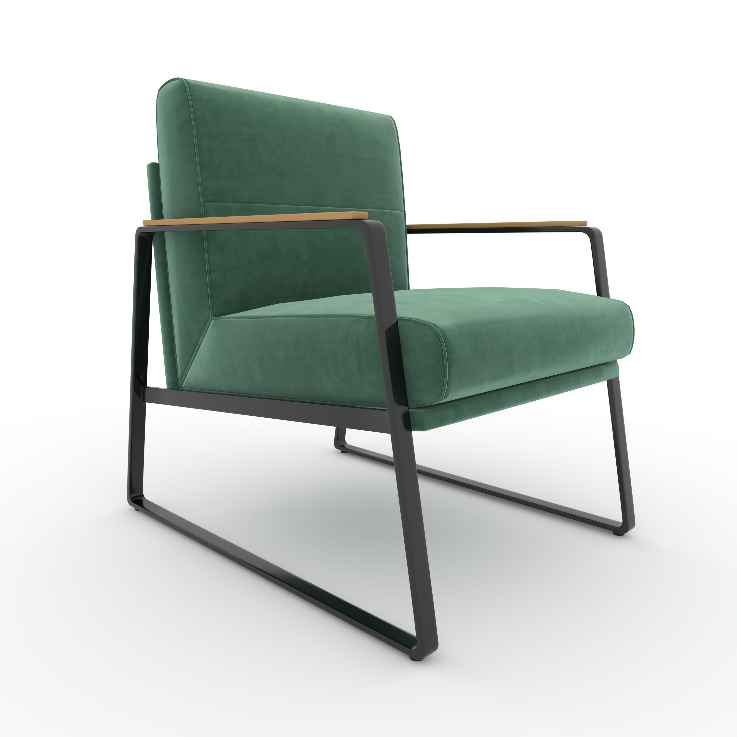 Armchair 52 3D model_8