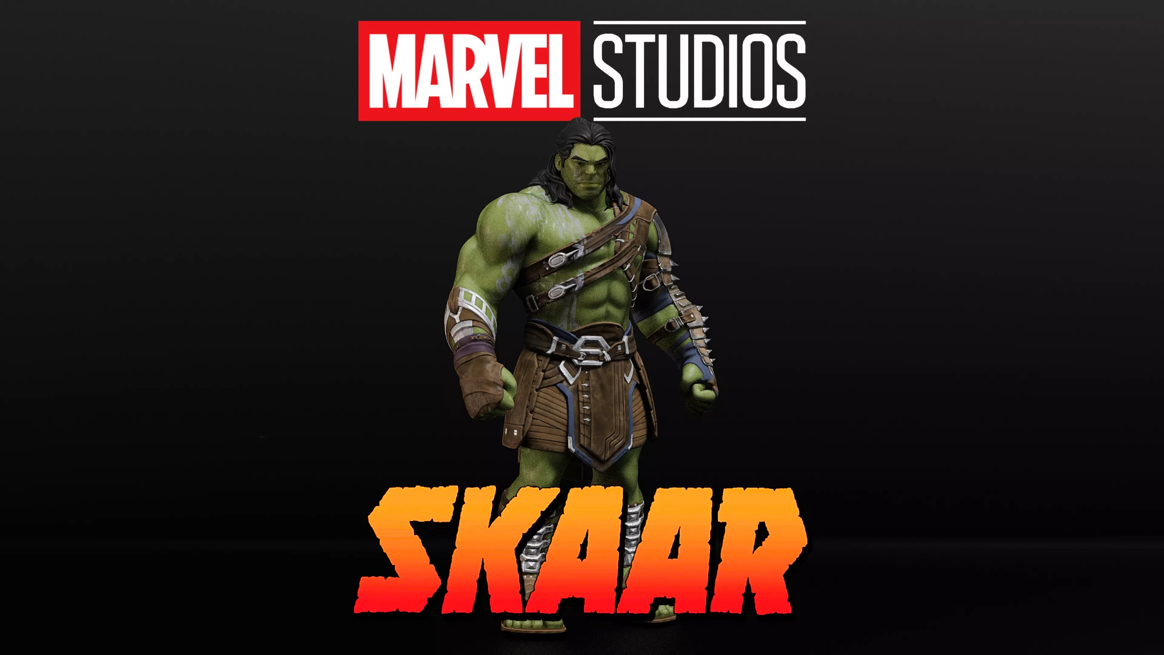 Skaar Low-poly 3D model