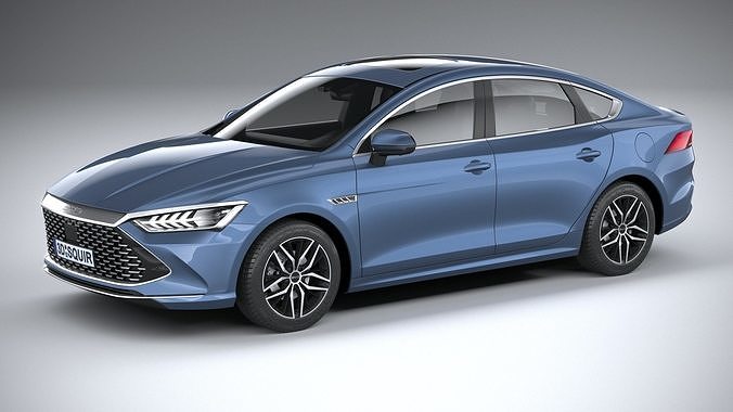 BYD Qin Plus 2024 3D model