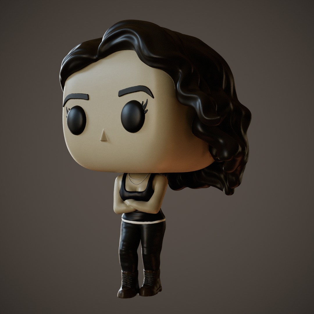 Letty Ortiz 3D print model_1