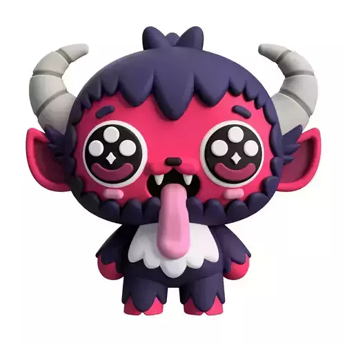 Cute Littlest Krampus 3D Printable Holiday Figure 3D print model