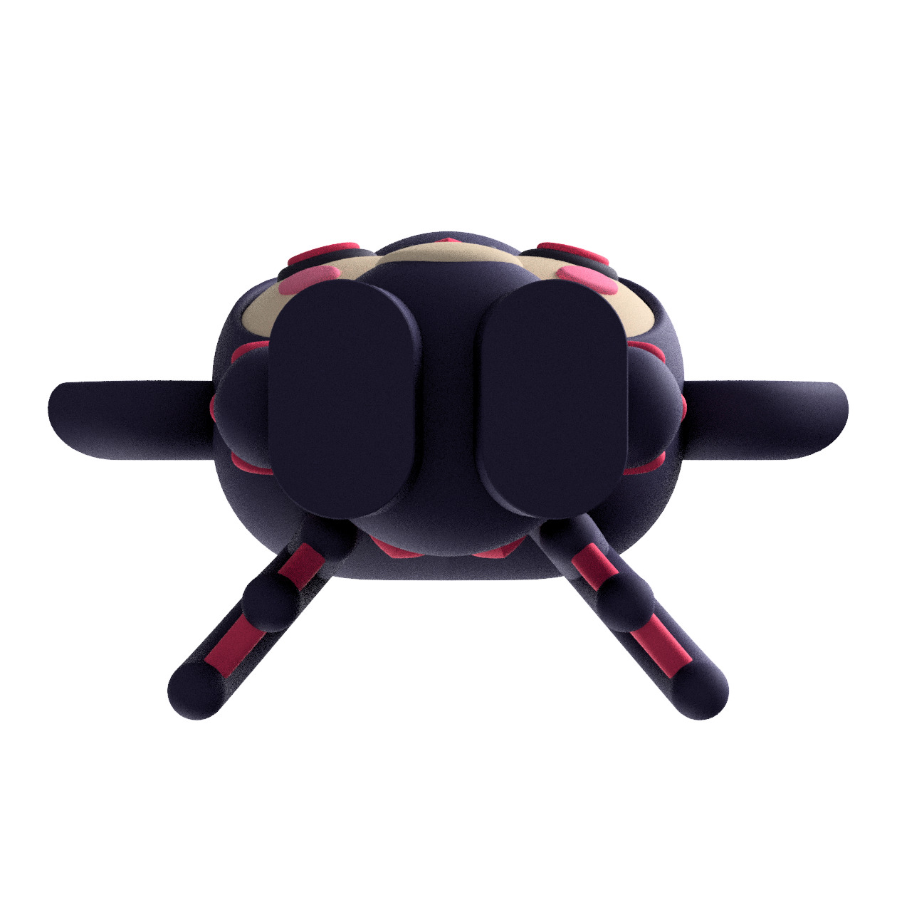 Cute Cryptid Little Jersey Devil 3D Printable Figure 3D print model_5