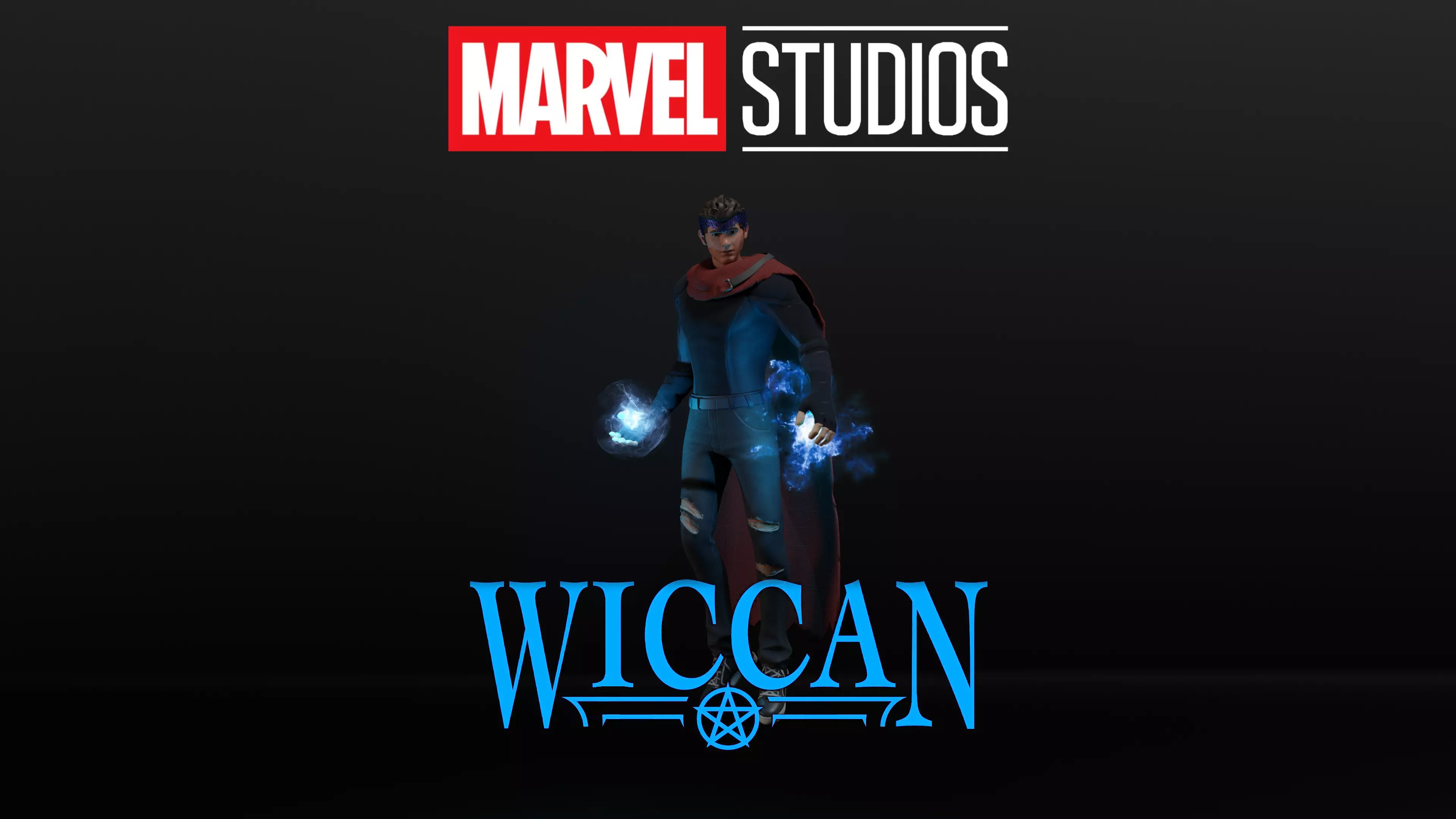 Wiccan - Billy Maximoff Low-poly 3D model