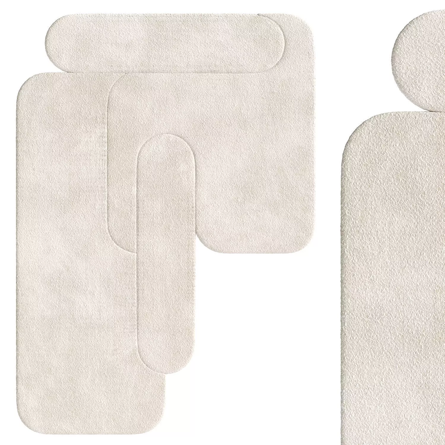 Sarsen S Area Rug 3D model