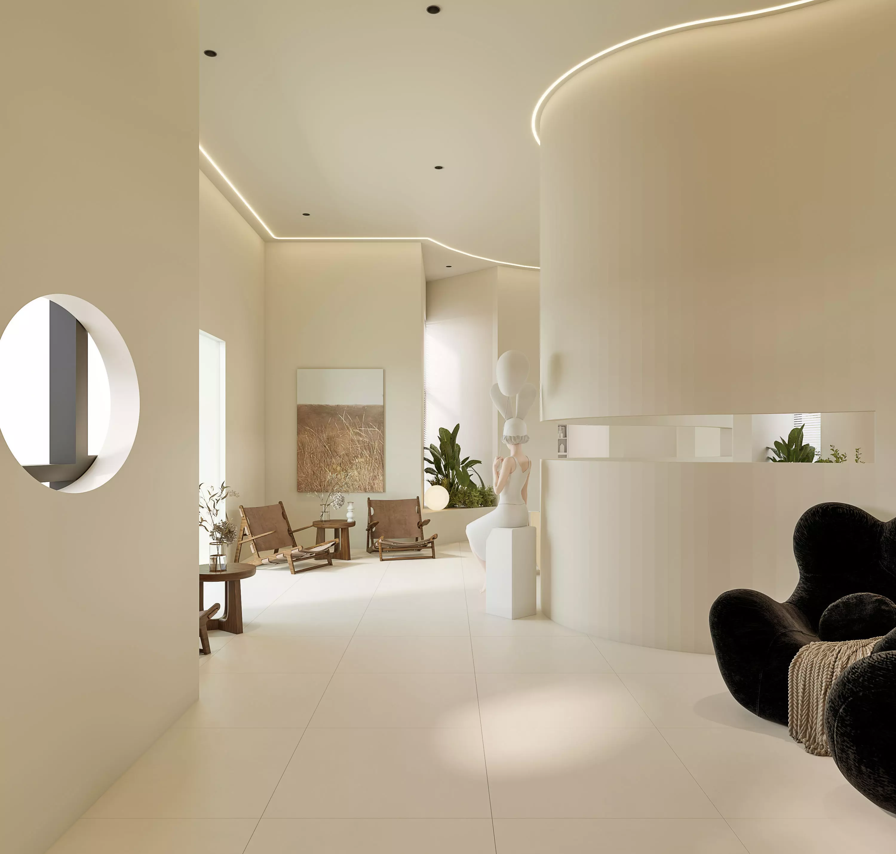 office interior 3D model_0