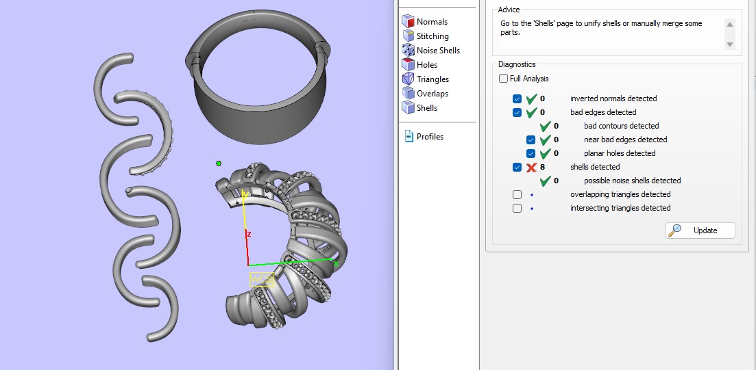 de GRISOGONO Allegra ring  3D print model_8